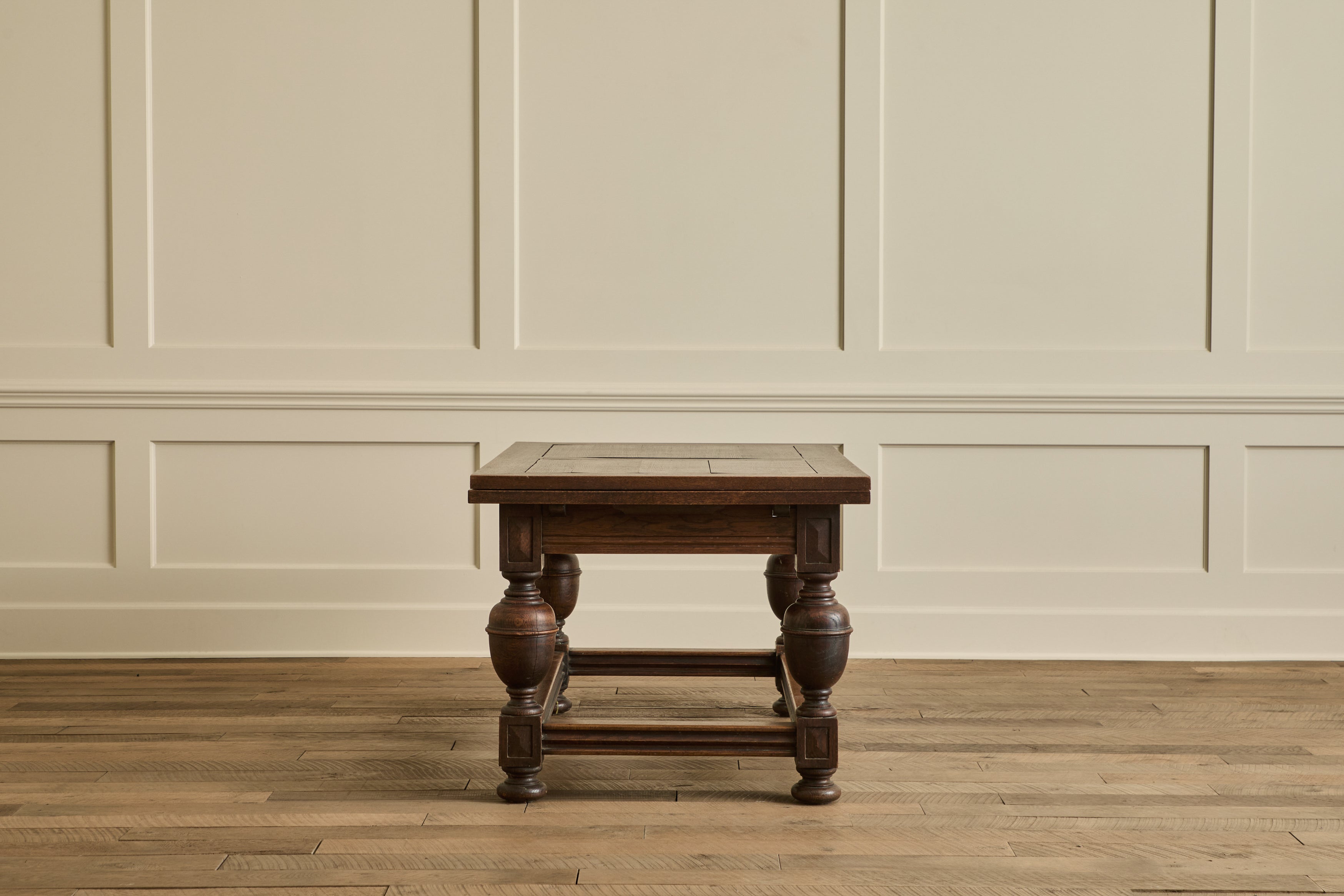 Oak Extension Hall Table