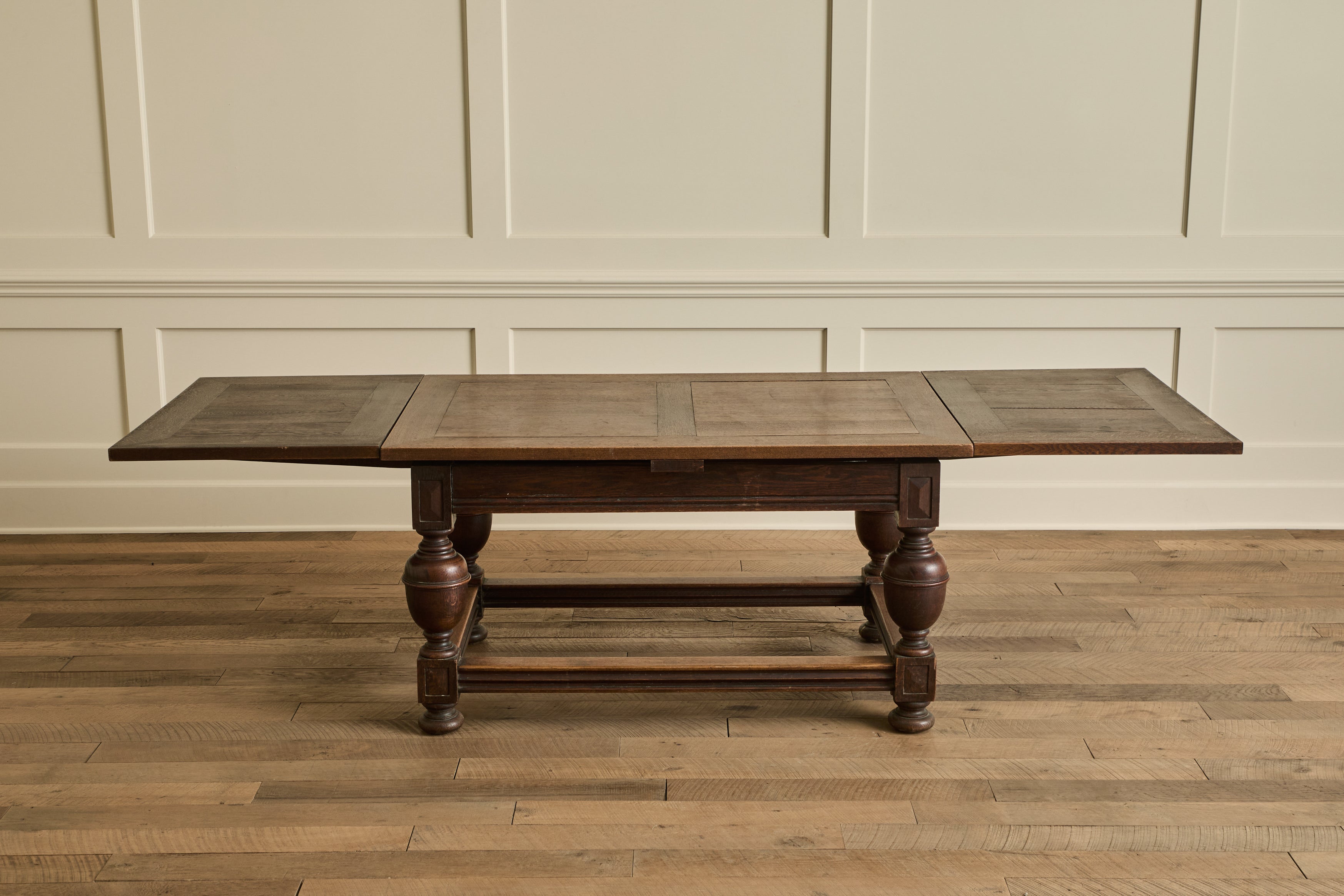 Oak Extension Hall Table