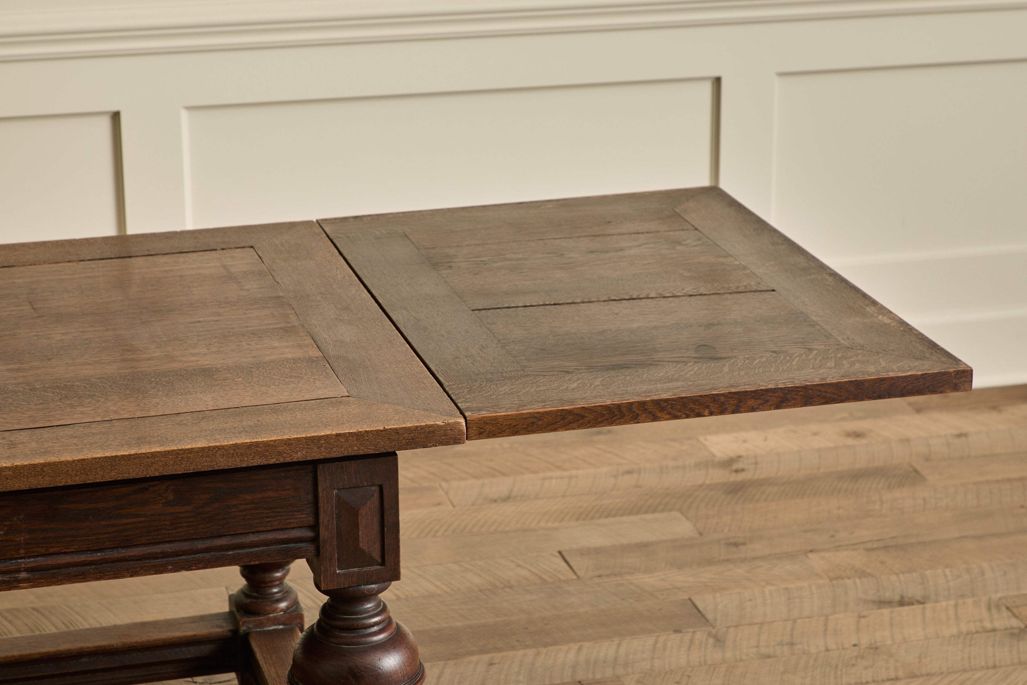 Oak Extension Hall Table