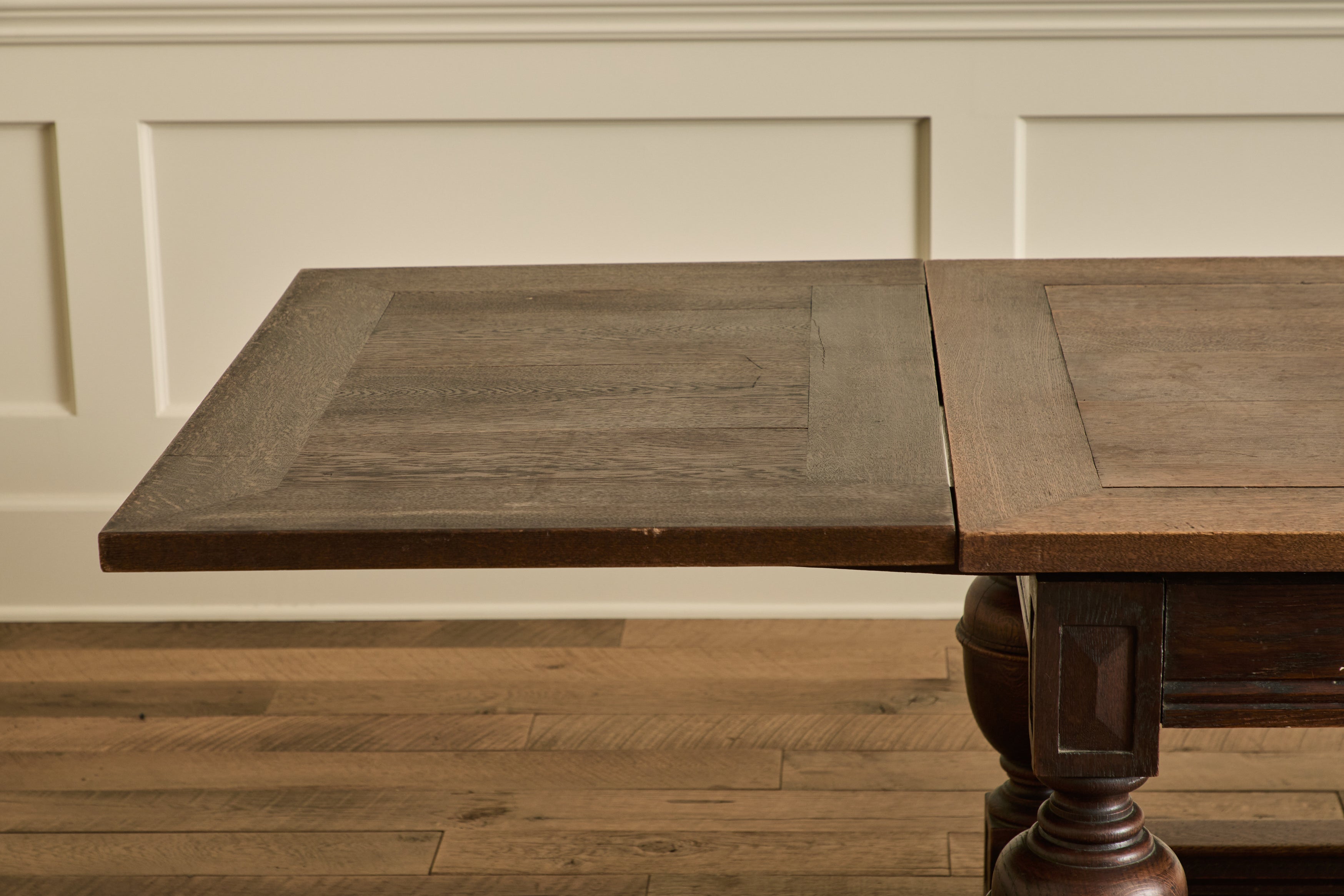 Oak Extension Hall Table