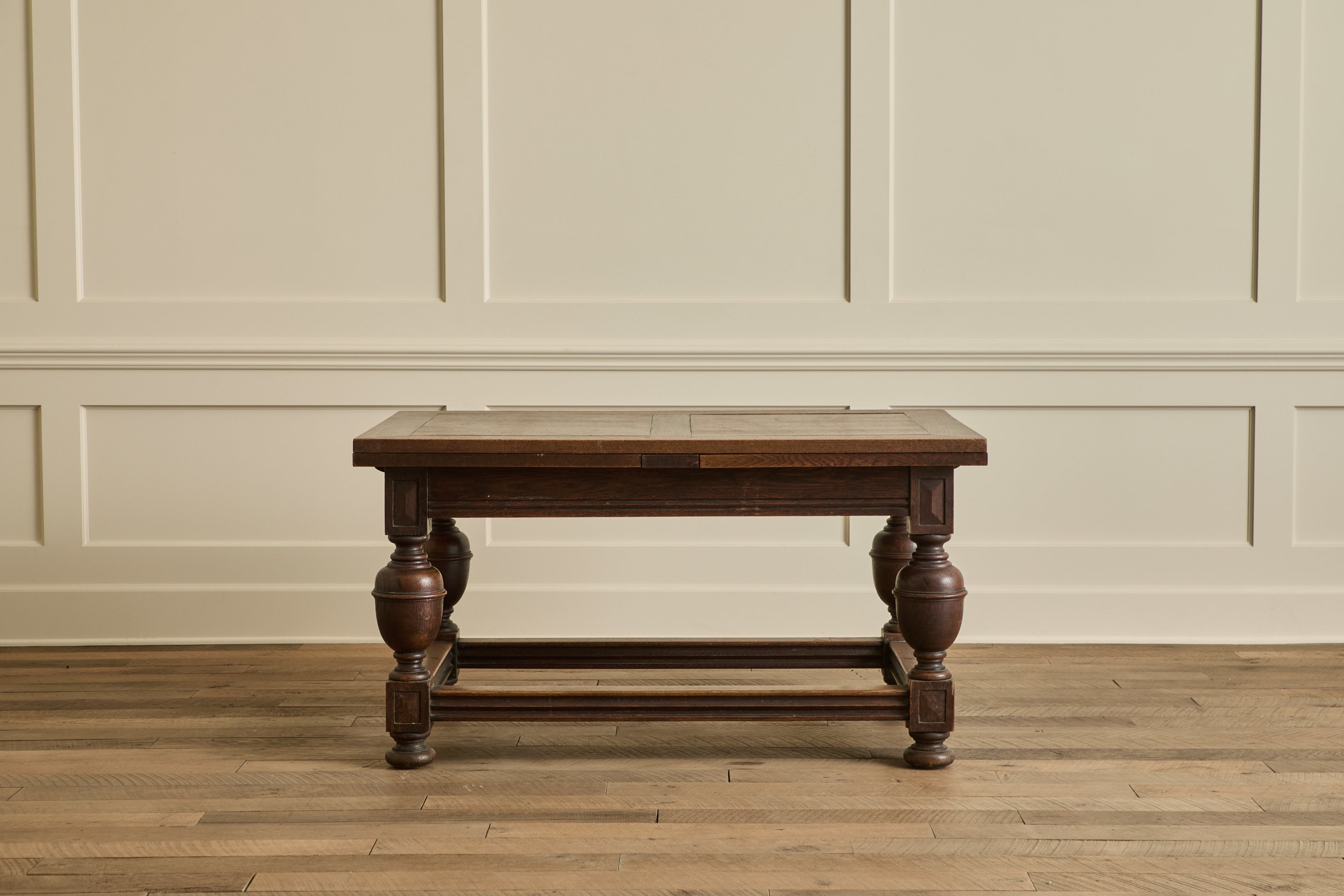 Oak Extension Hall Table