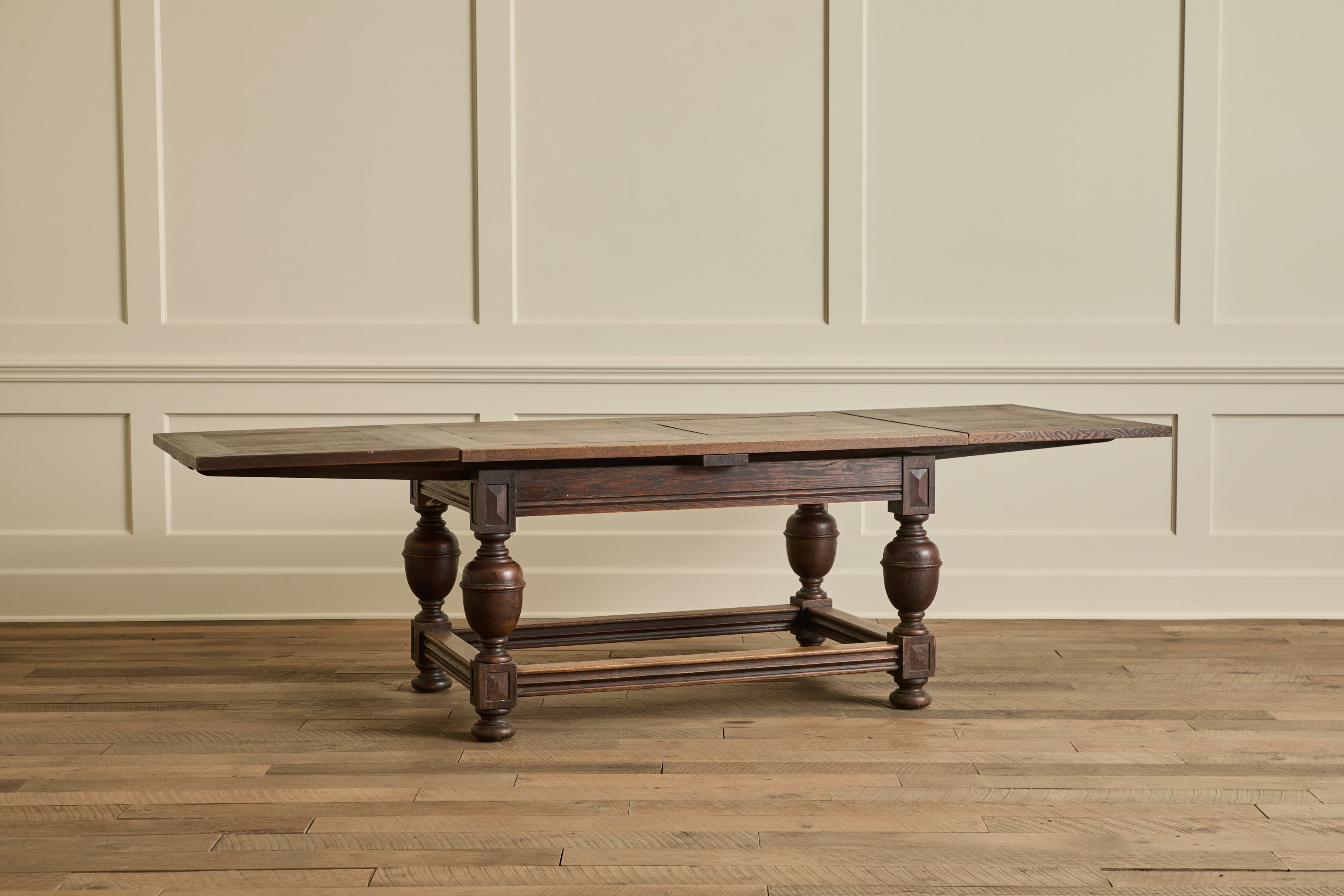 Oak Extension Hall Table