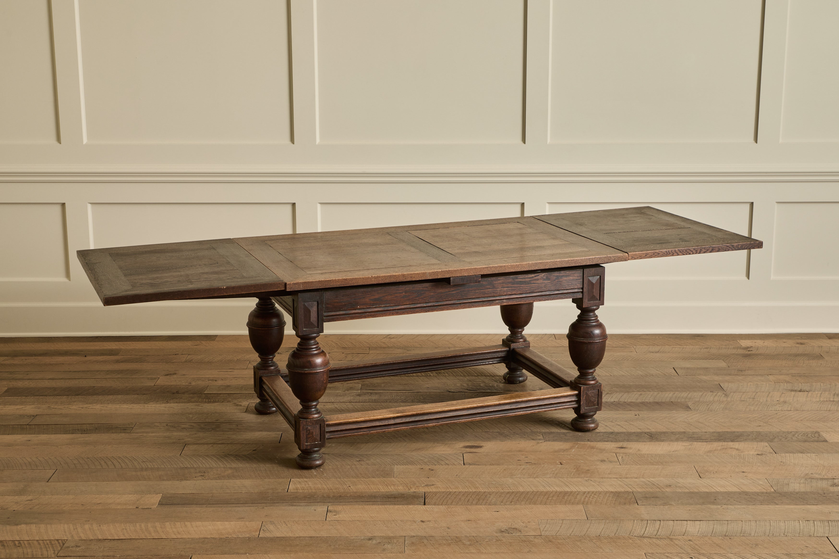 Oak Extension Hall Table