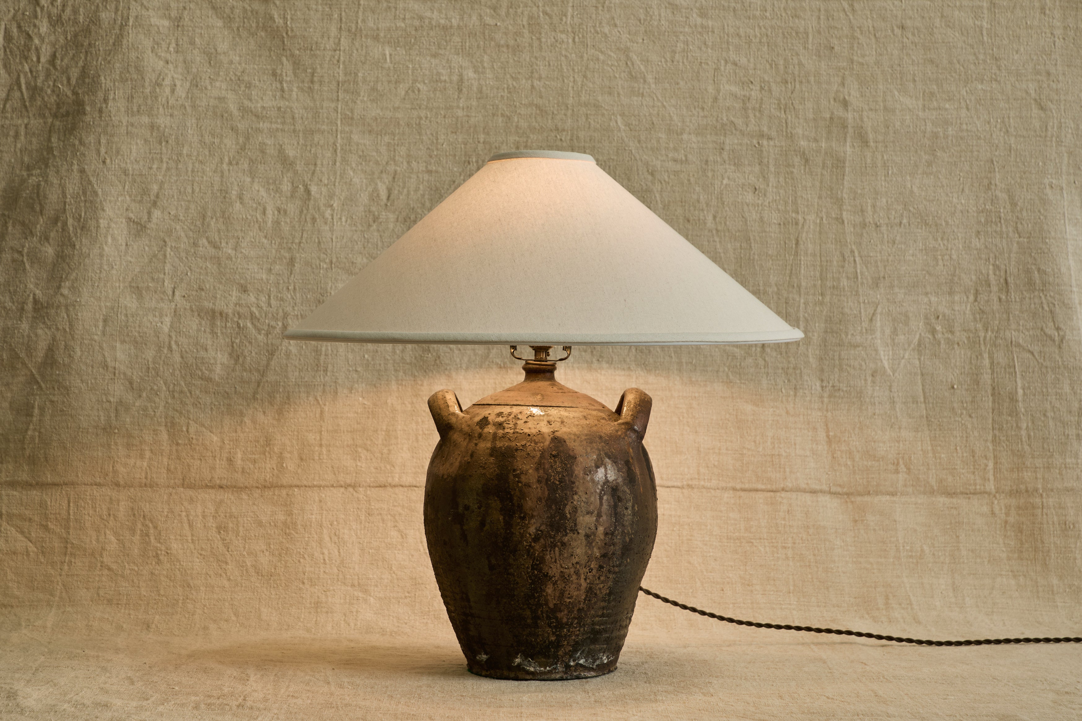 Stoneware Jug Lamp No. 1