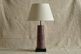 Scagliola Table Lamp, Porphyry