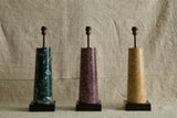 Scagliola Table Lamp, Porphyry