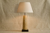 Scagliola Table Lamp, Sienna