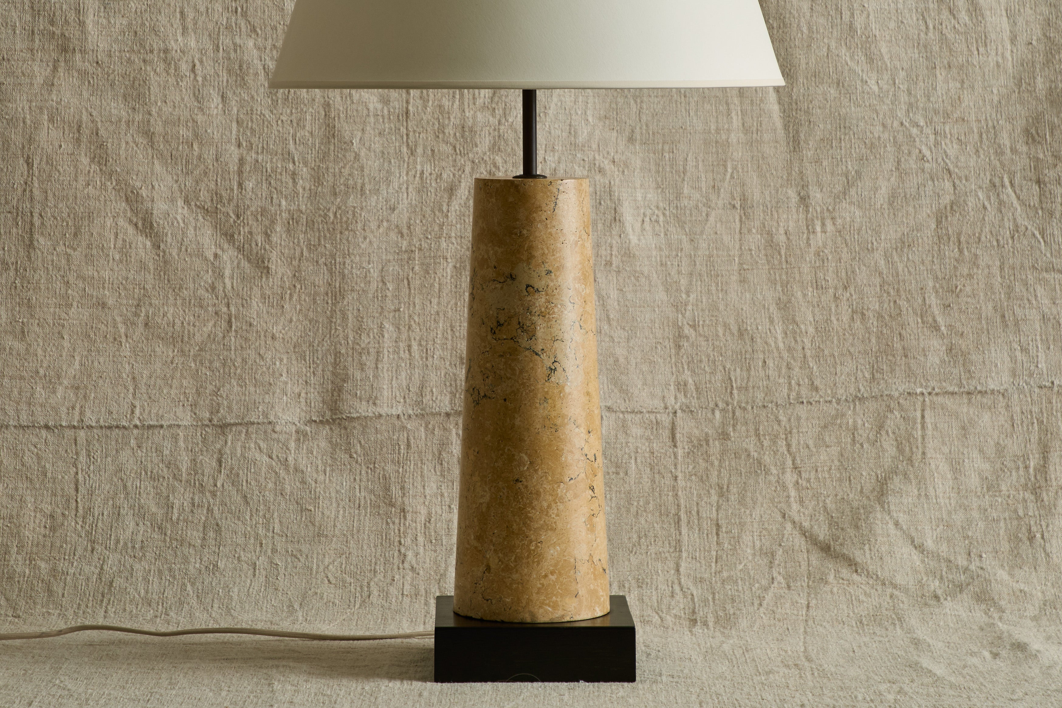 Scagliola Table Lamp, Sienna