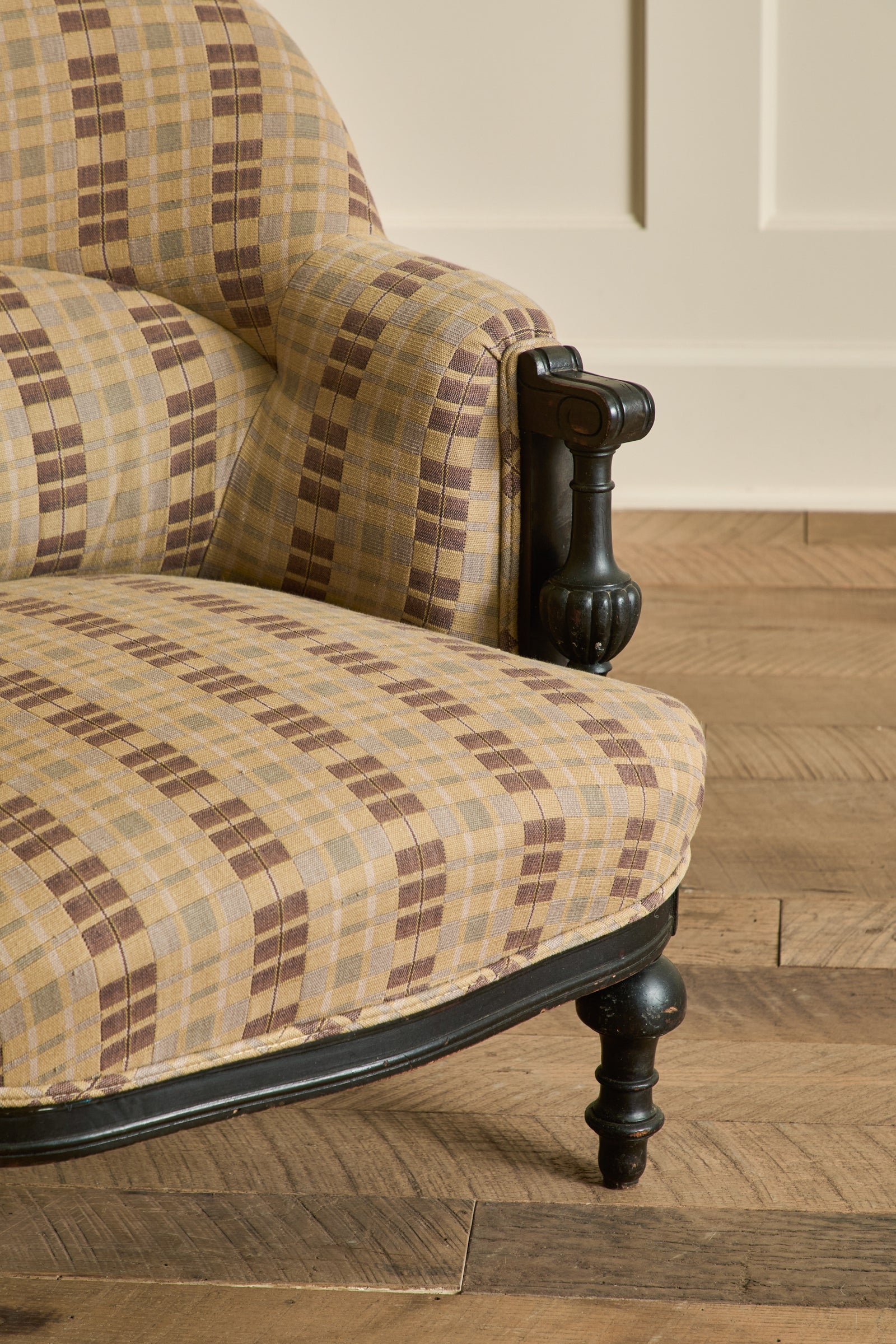 Pair French Crapaud Arm Chairs – Nickey Kehoe