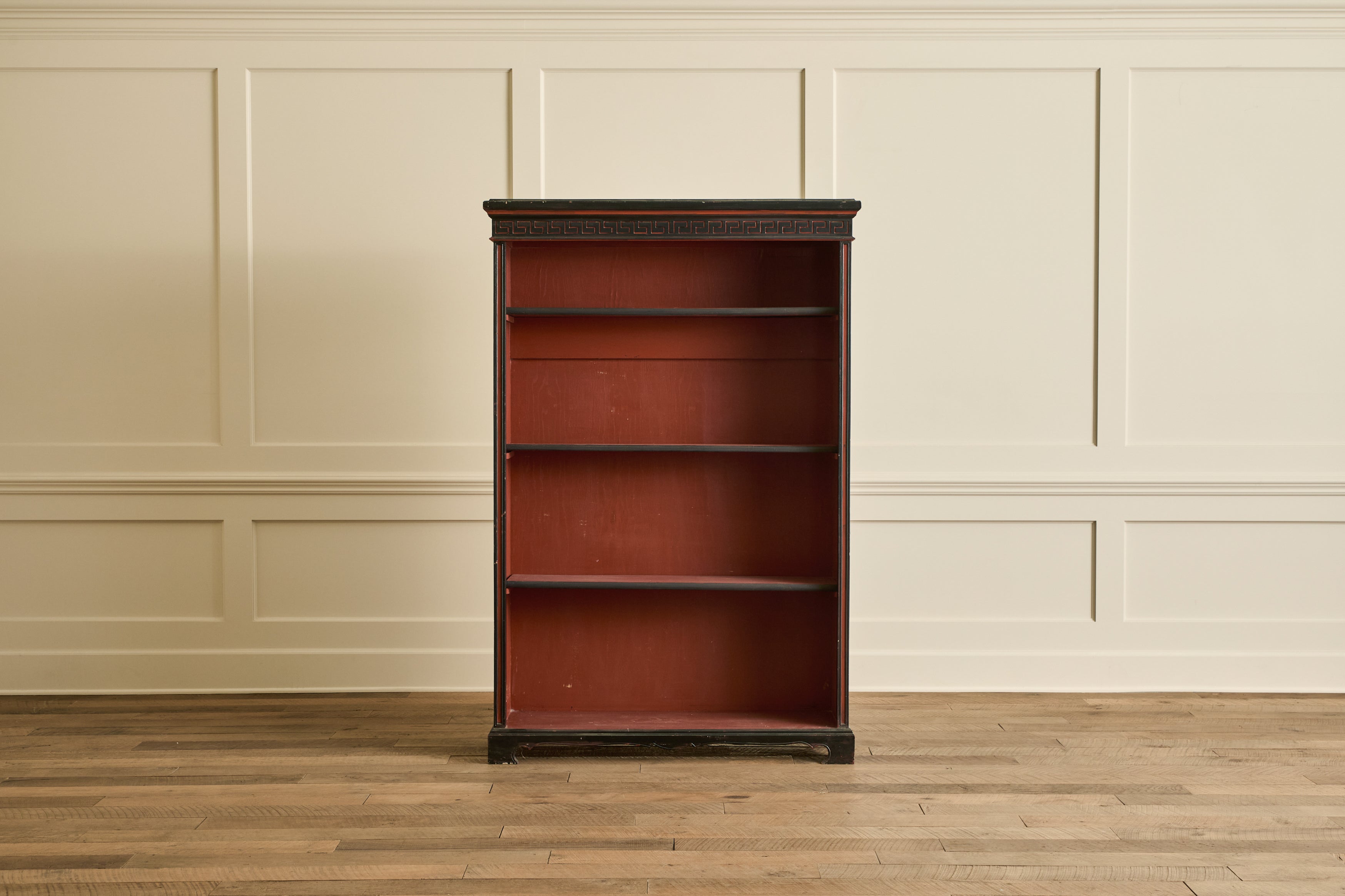 1970s Red Interior Bookcase