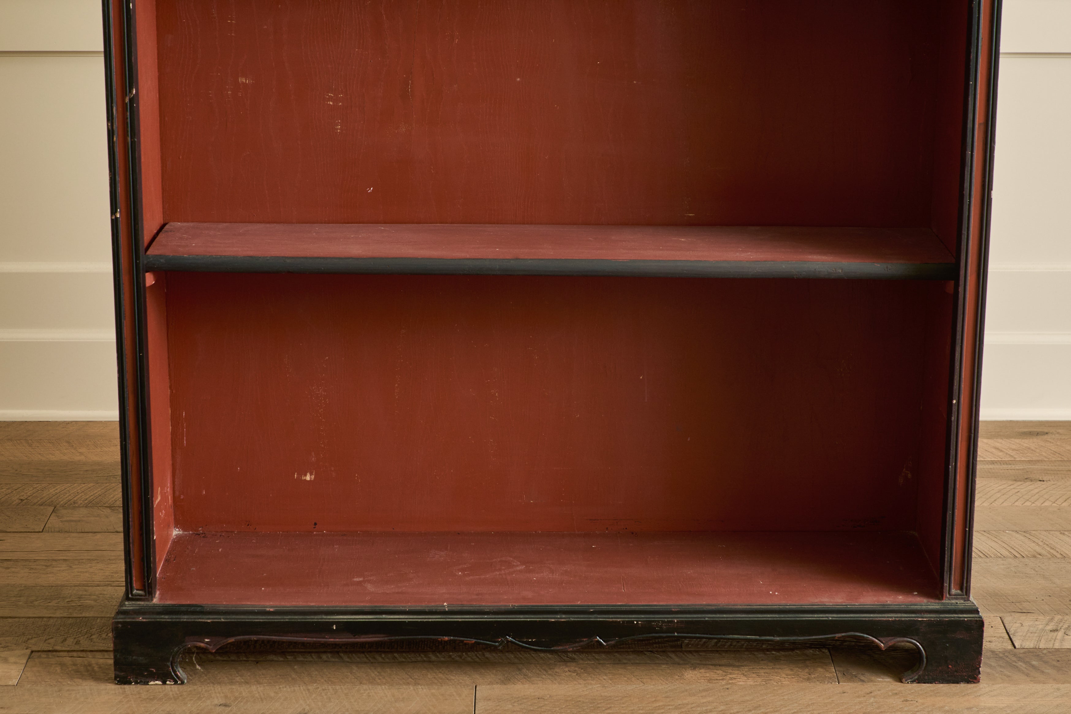 1970s Red Interior Bookcase