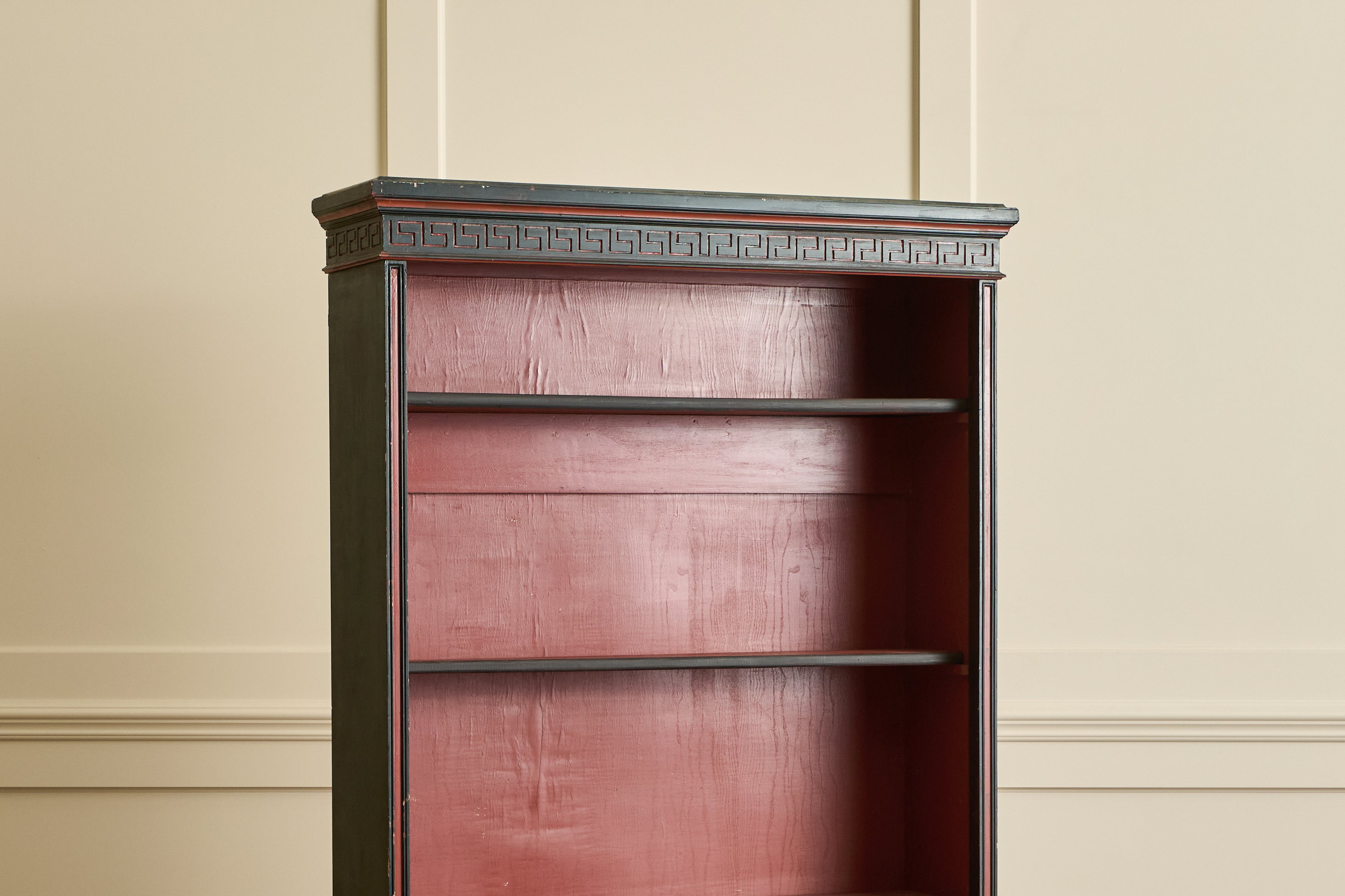 1970s Red Interior Bookcase
