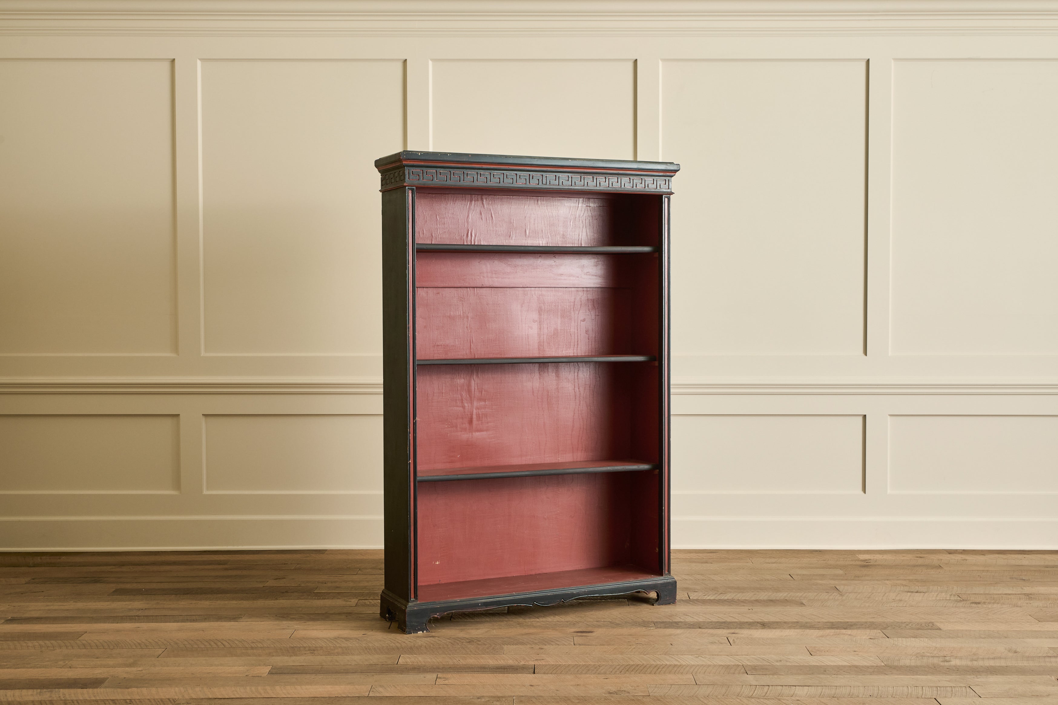 1970s Red Interior Bookcase