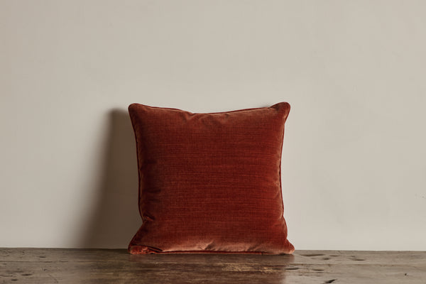 Velvet Pillow in Amber