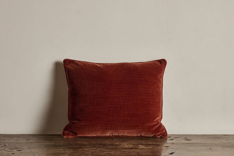 Velvet Pillow in Amber