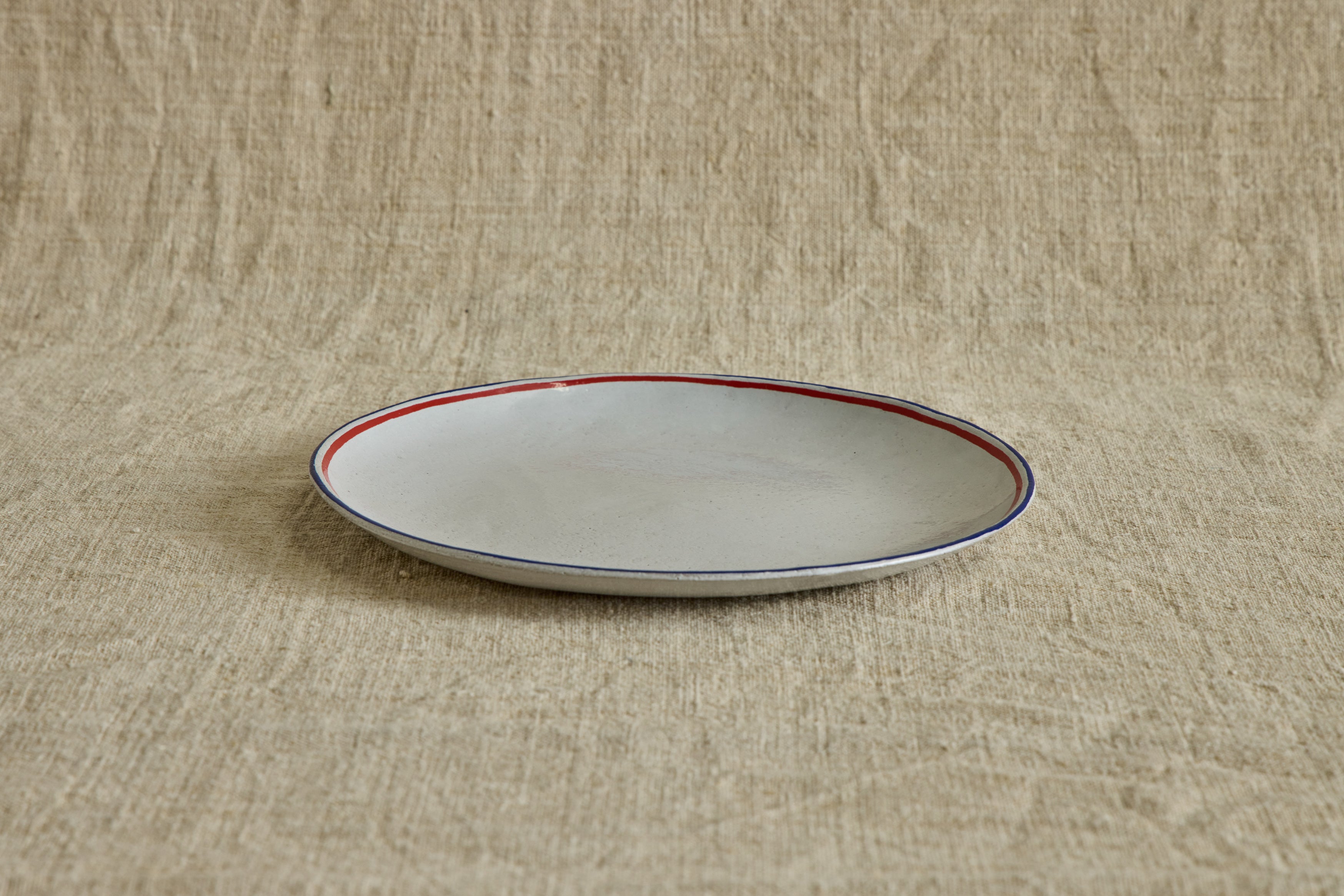 Tricolore Dinner Plate