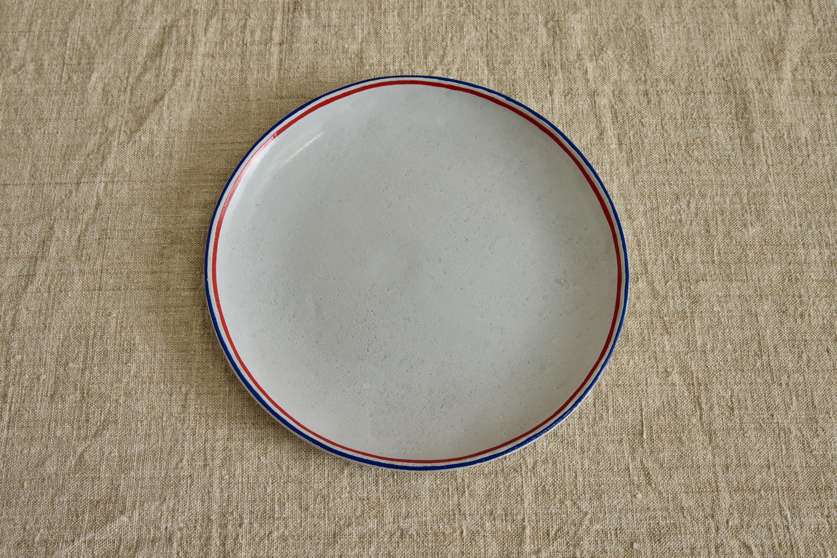Tricolore Dinner Plate