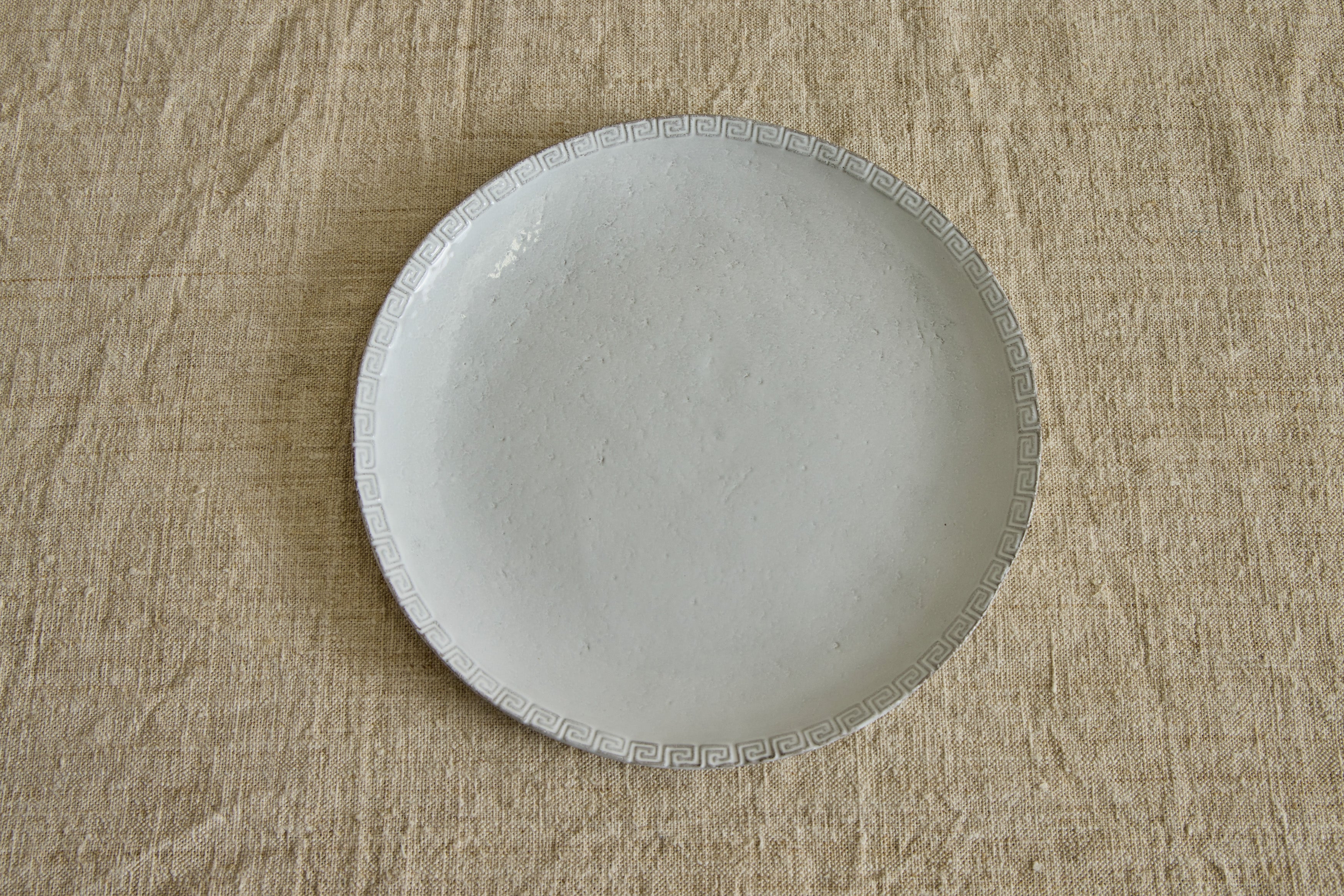 Grecque Dinner Plate