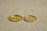 Cast Brass Coasters, Set of 4