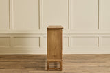 Grid Carved Oak Sideboard