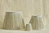 Little Weed Mauve Linen Pleated Lampshade (Multiple Styles)