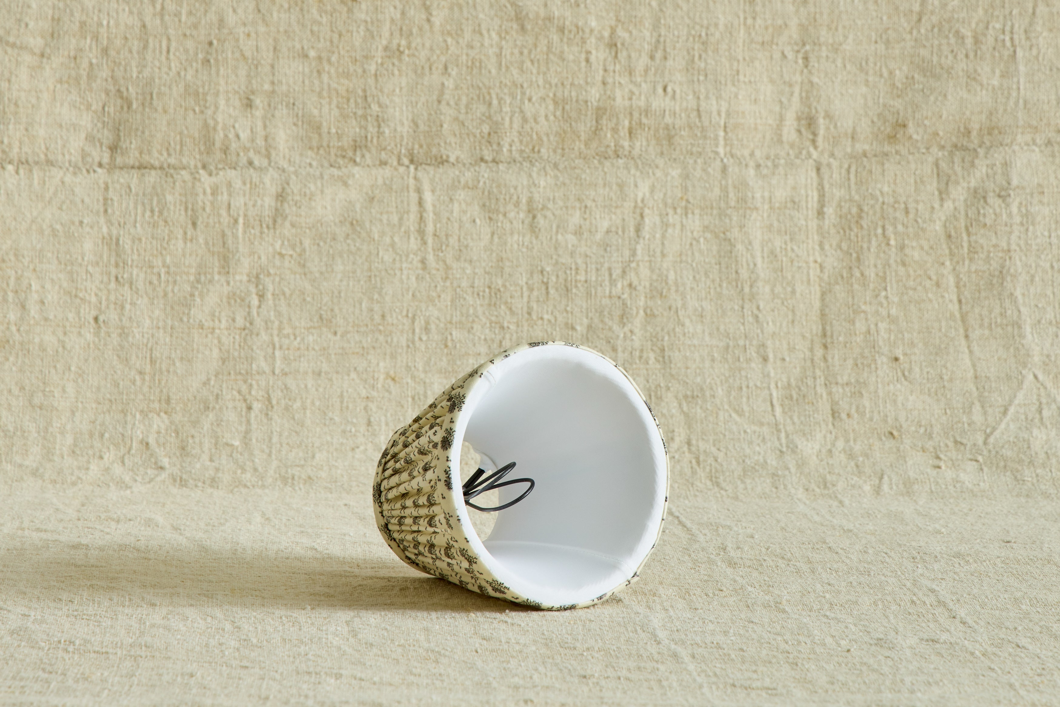 Little Weed Mauve Linen Pleated Lampshade (Multiple Styles)