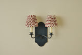Knurl Brick Linen Pleated Lampshade (Multiple Styles)