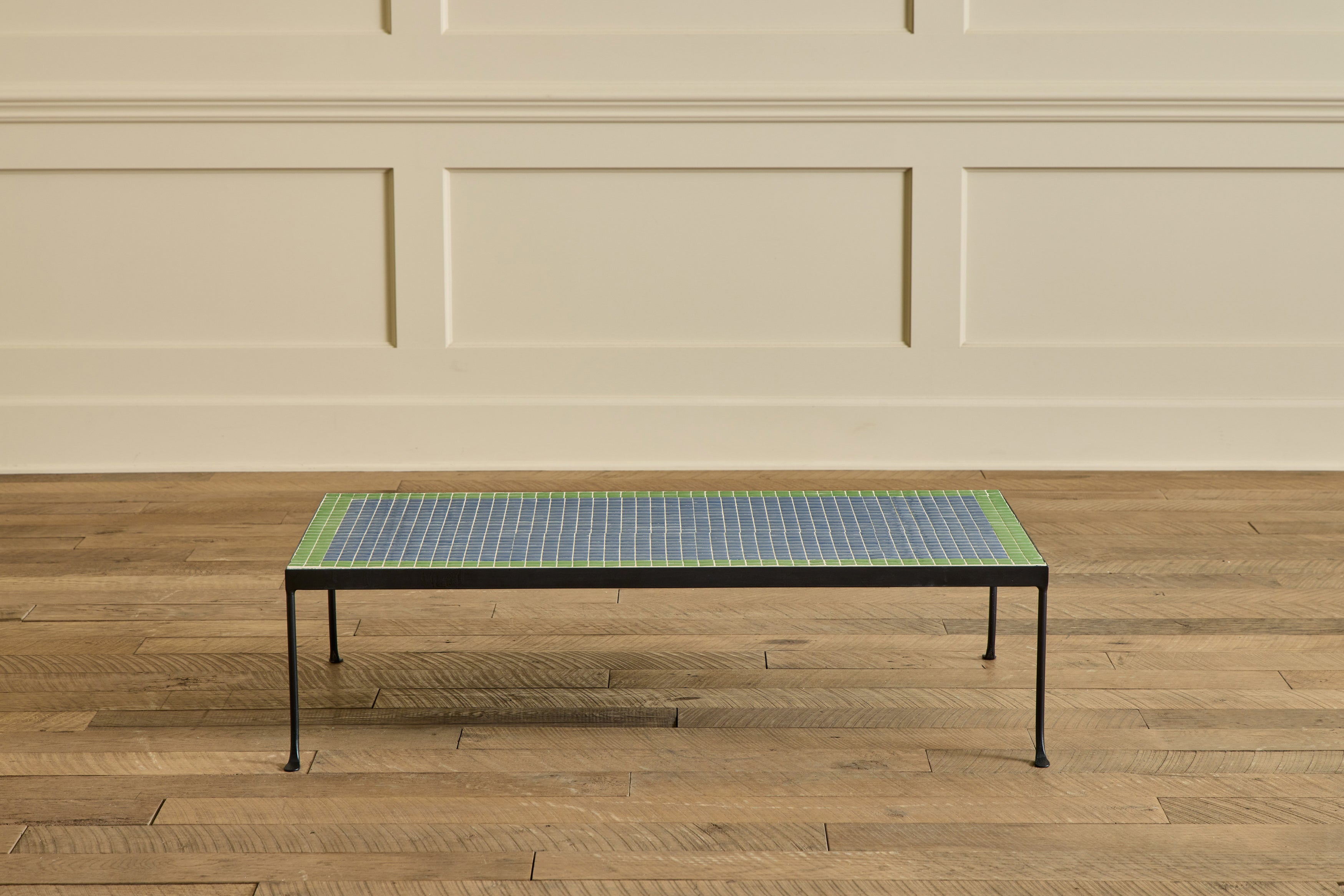 Mosaic Tile Coffee Table, Damascus and Clover