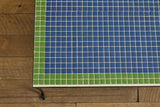 Mosaic Tile Coffee Table, Damascus and Clover