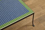 Mosaic Tile Coffee Table, Damascus and Clover