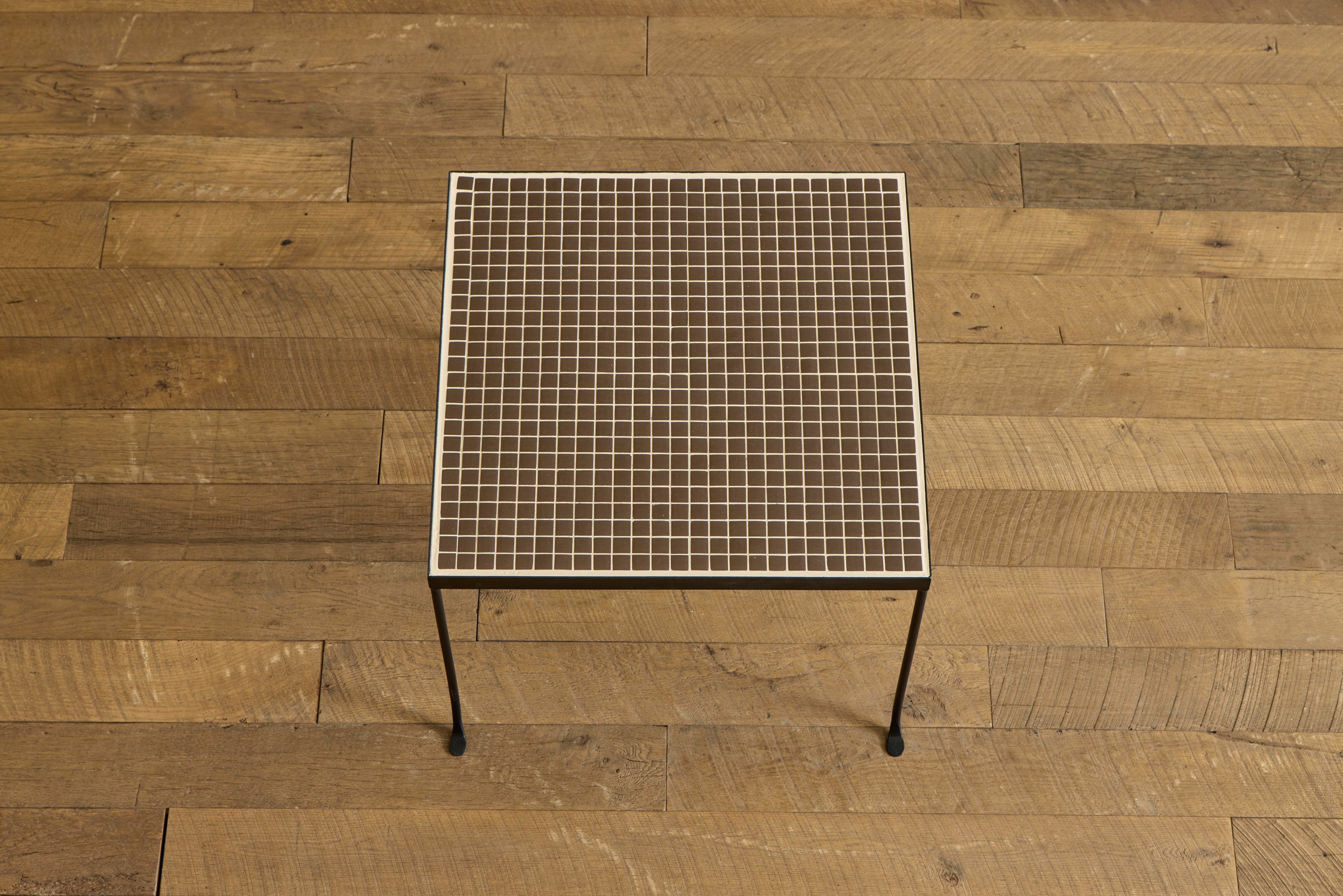 Mosaic Tile Side Table, Marmot
