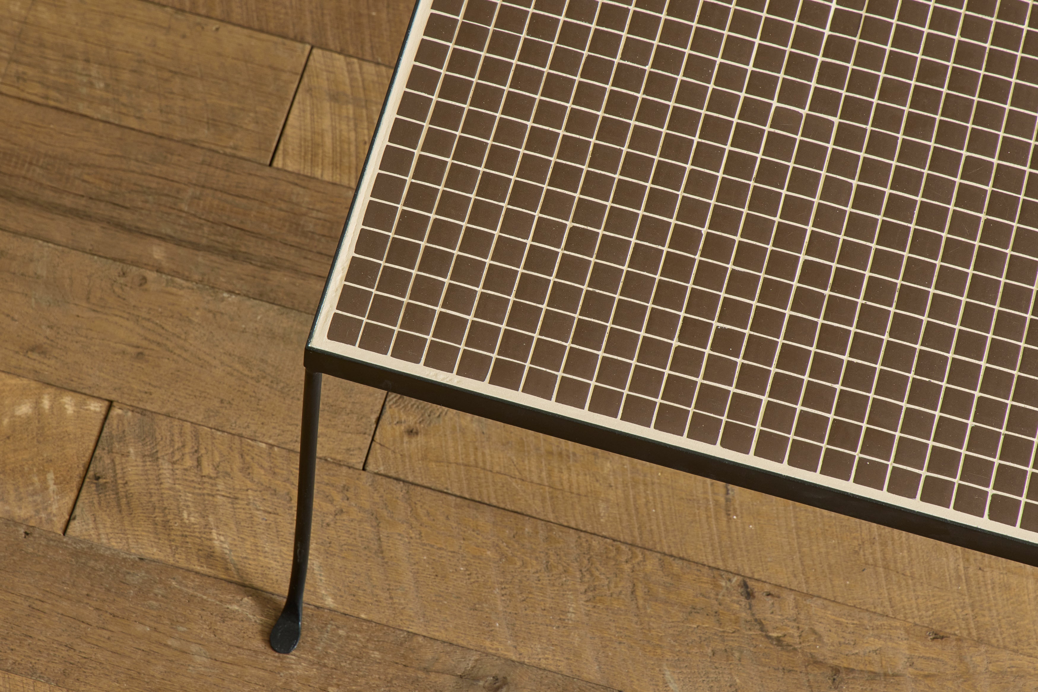 Mosaic Tile Side Table, Marmot