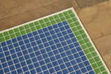 Mosaic Tile Side Table, Damascus and Clover