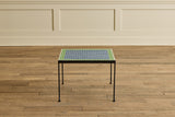 Mosaic Tile Side Table, Damascus and Clover
