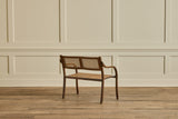 Early American Style Cane Bench