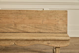 Spanish Pine Wood Bench