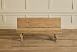 Spanish Pine Wood Bench