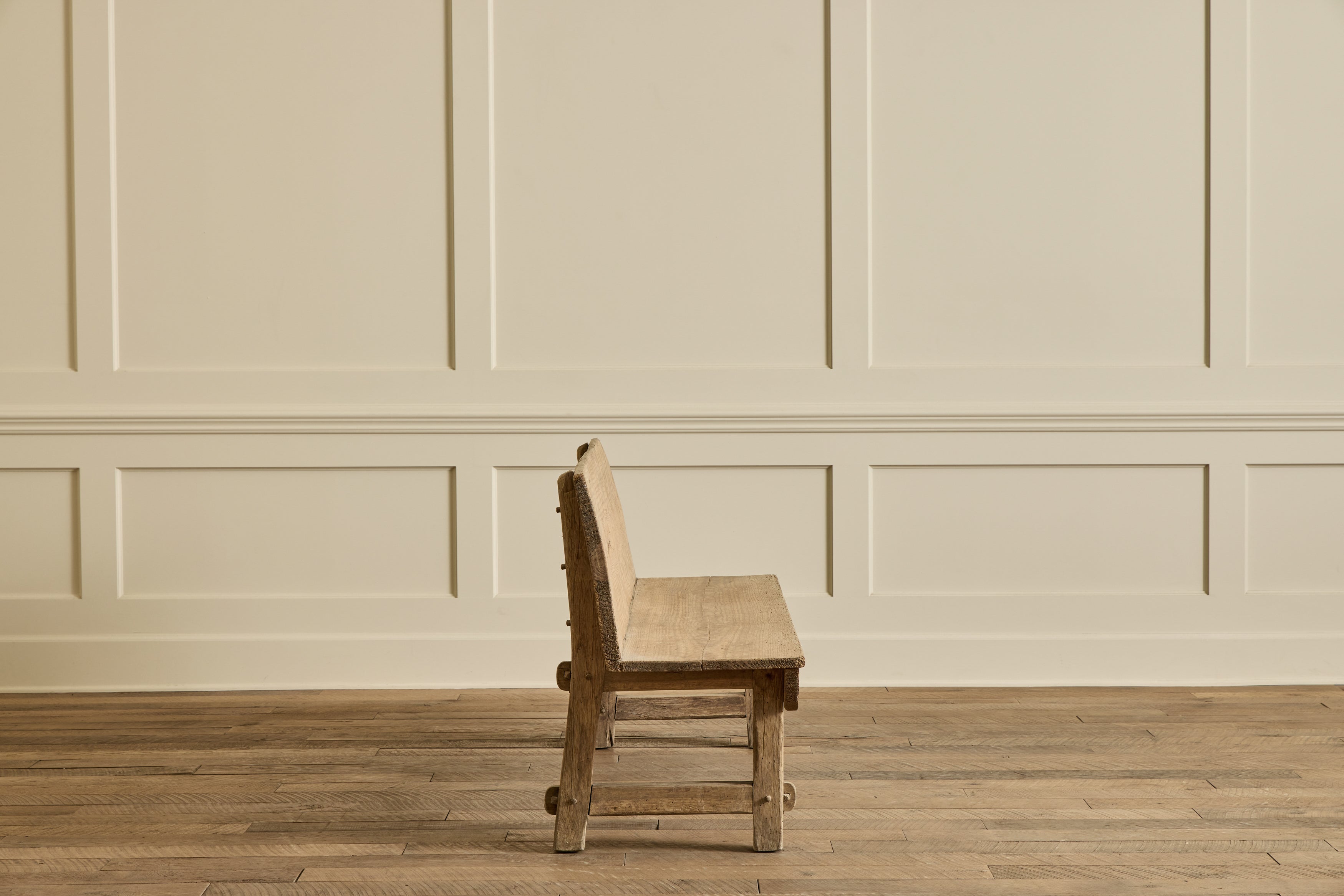 Spanish Pine Wood Bench