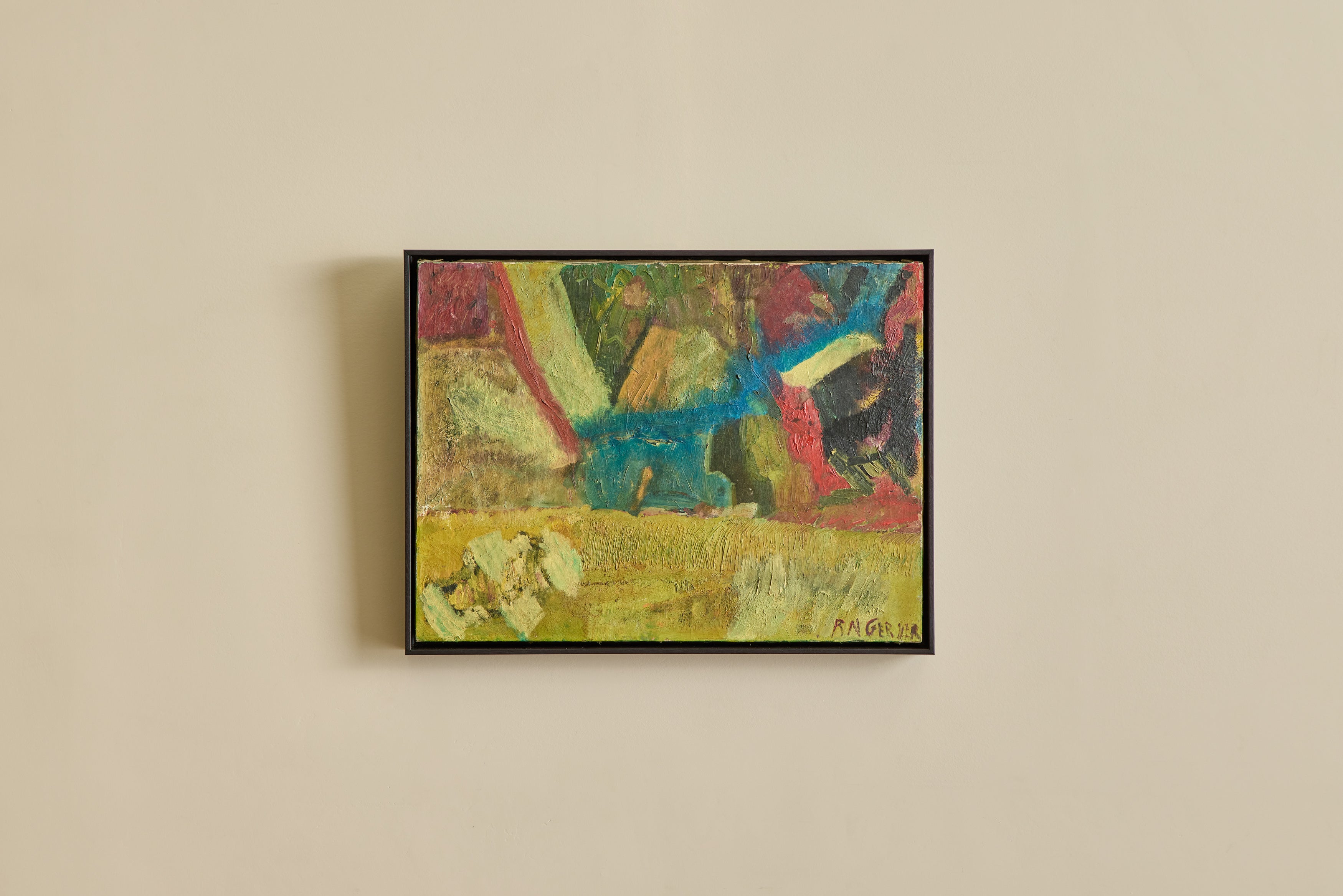 Polychromatic Abstract Painting