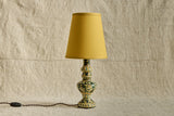 Yellow Hand Painted Ceramic Lamp