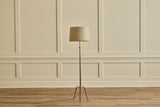 Gilt Iron Floor Lamp