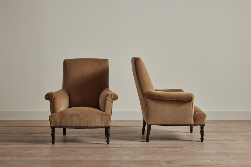 Pair Napoleon III Armchairs