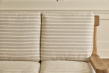 French Oak Brutalist Sofa No. 1