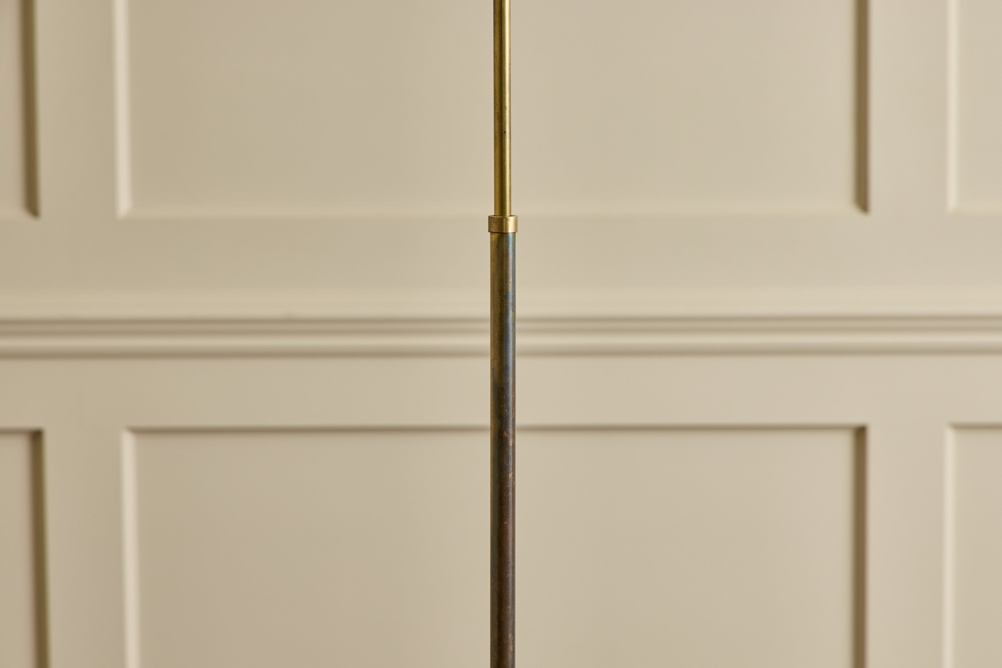Mid Century Brass Floor Lamp