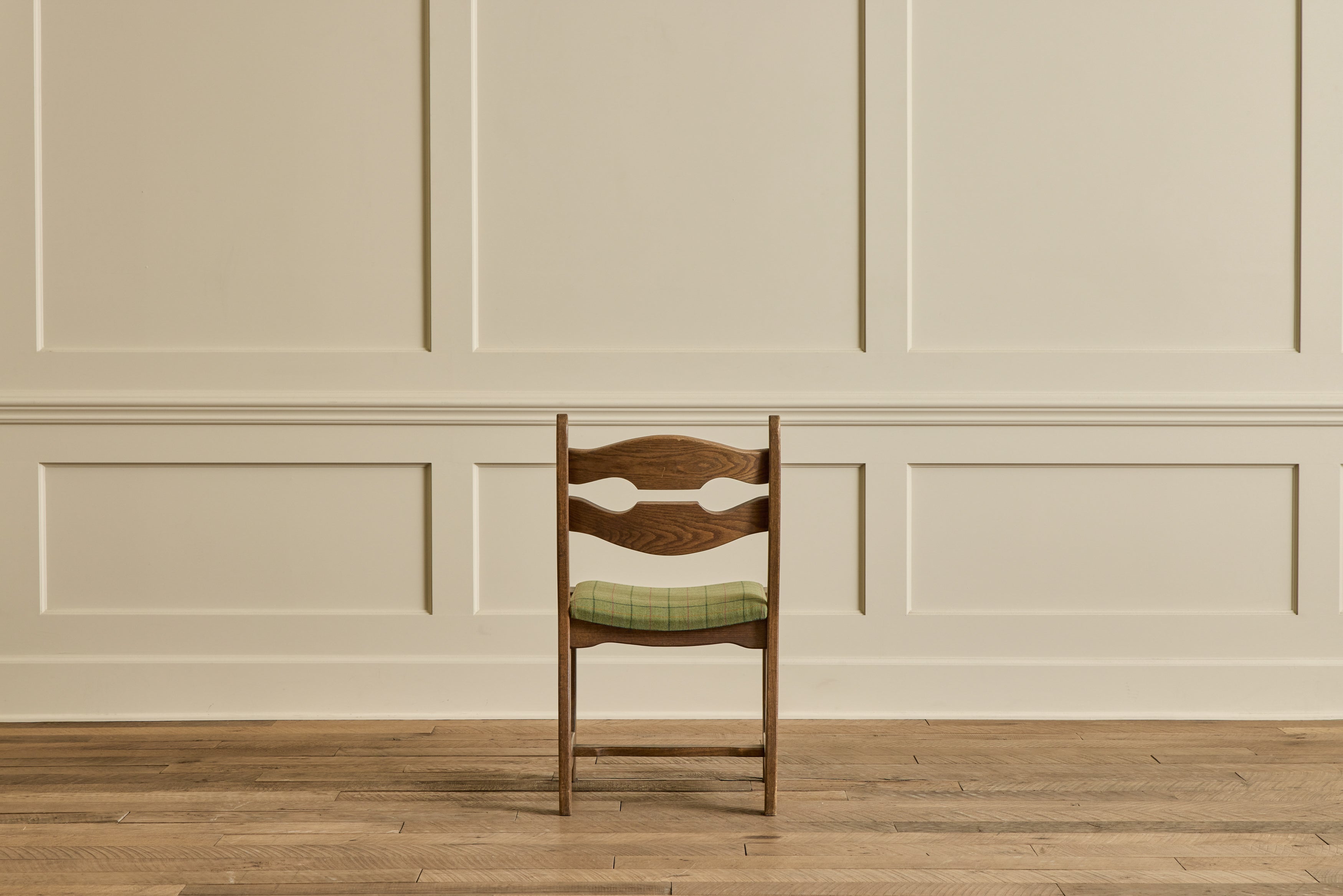 Set of 6 French Oak Chairs