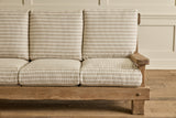 French Oak Brutalist Sofa No. 2