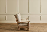 French Oak Brutalist Sofa No. 2