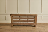 French Oak Brutalist Sofa No. 2