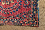 Persian Sarouk Throw Rug 2'3 x 4'3