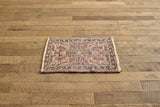 Blush Persian Scatter Rug 2' X 2'8